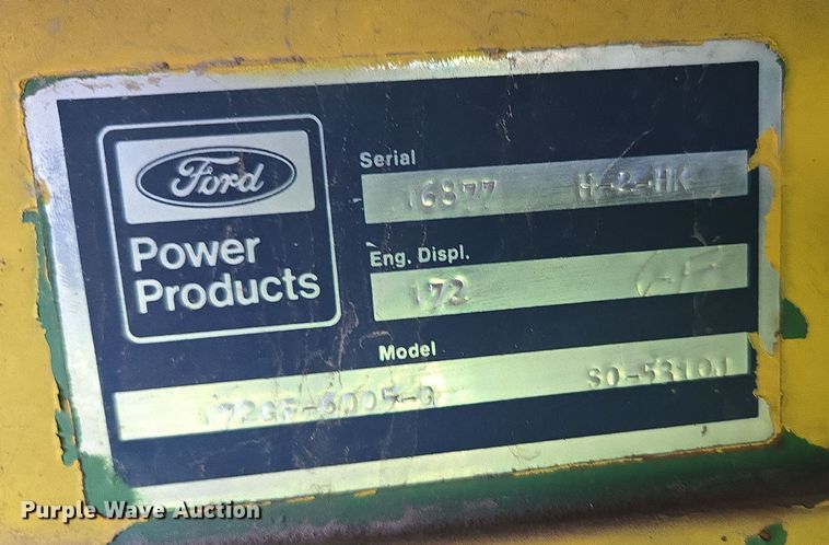 image for item YA0154 1977 Sullair 150-GP air compressor