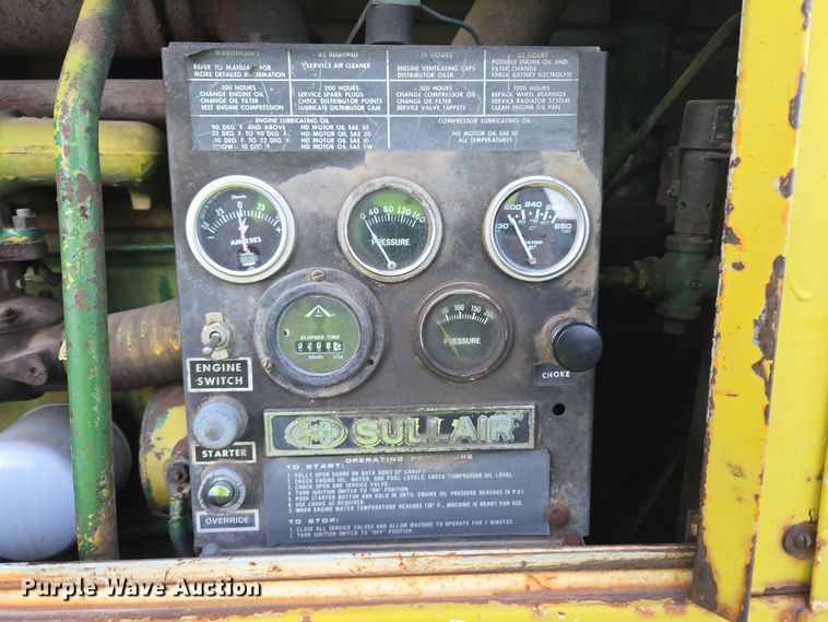 image for item YA0154 1977 Sullair 150-GP air compressor