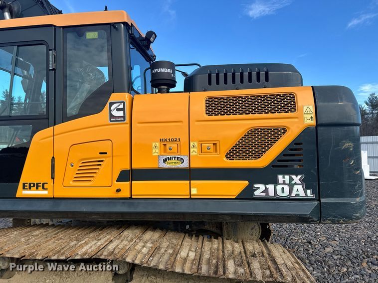 image for item YA0160 2022 Hyundai HX210AL excavator