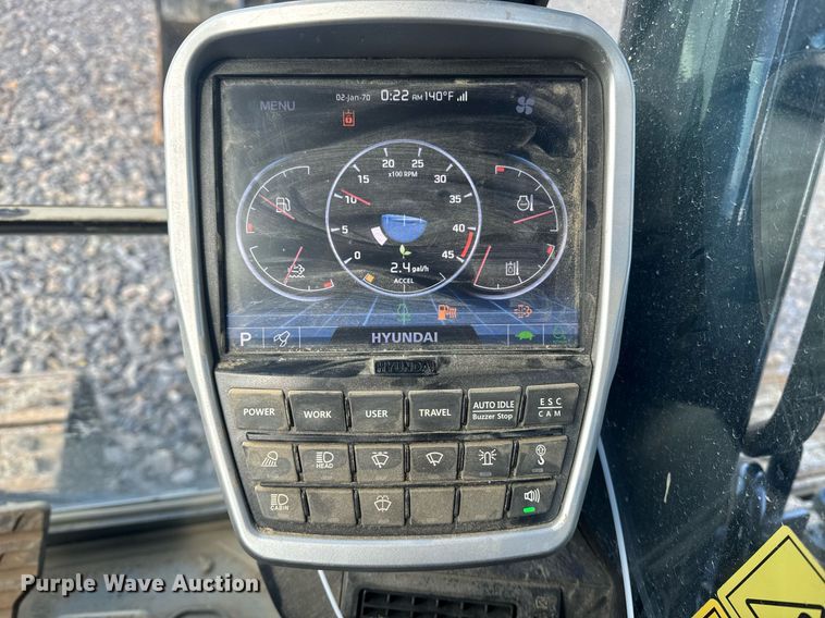 image for item YA0160 2022 Hyundai HX210AL excavator