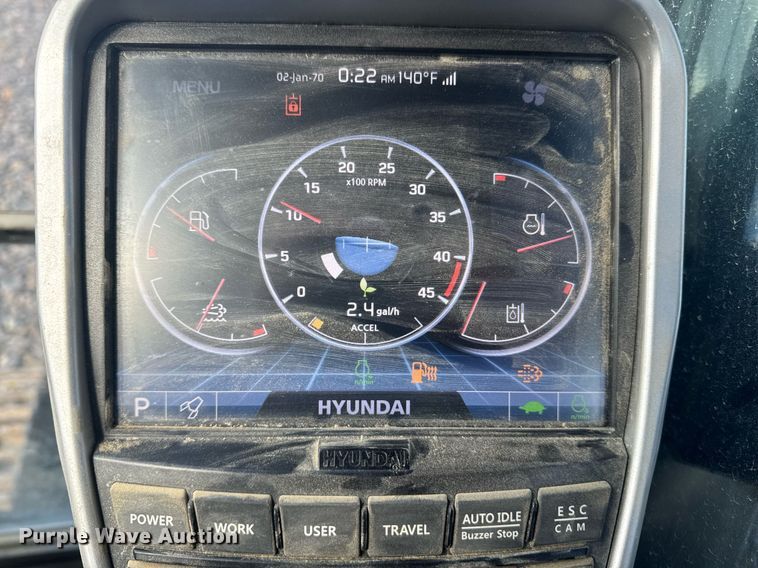 image for item YA0160 2022 Hyundai HX210AL excavator