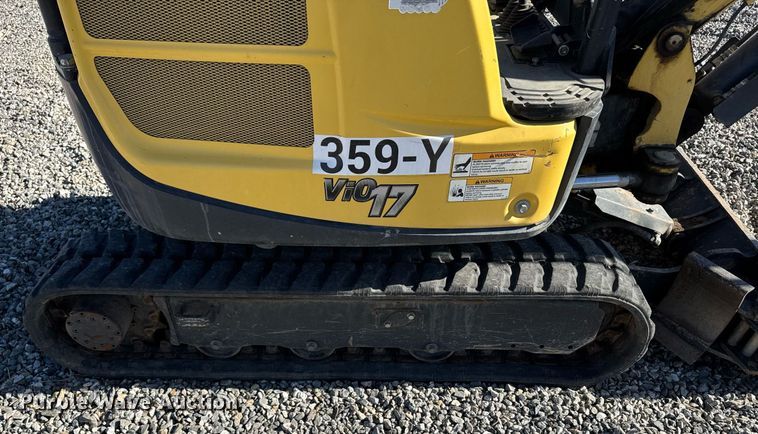 image for item YA0172 2018 Yanmar VIO17-A mini excavator