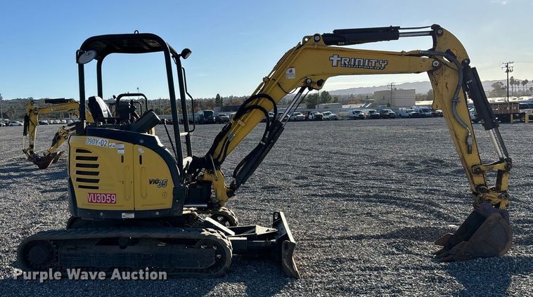 image for item YA0173 2019 Yanmar VIO35-6A mini excavator