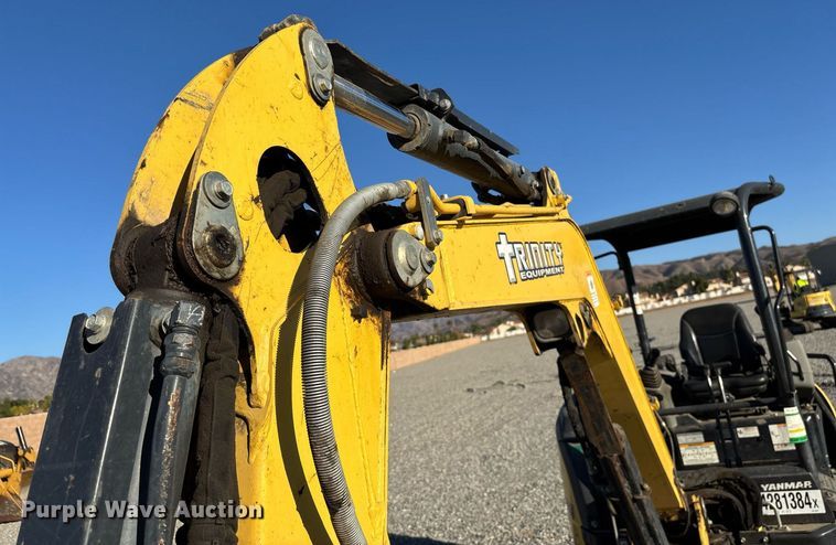 image for item YA0173 2019 Yanmar VIO35-6A mini excavator
