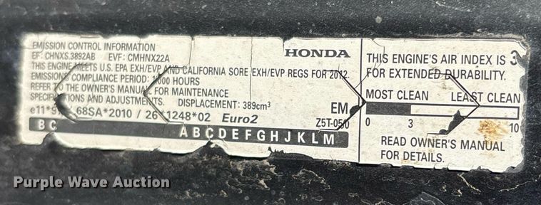 image for item YA0174 Mikasa MRH 800 GS walk behind double drum compactor