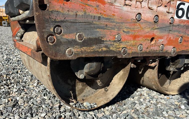 image for item YA0174 Mikasa MRH 800 GS walk behind double drum compactor