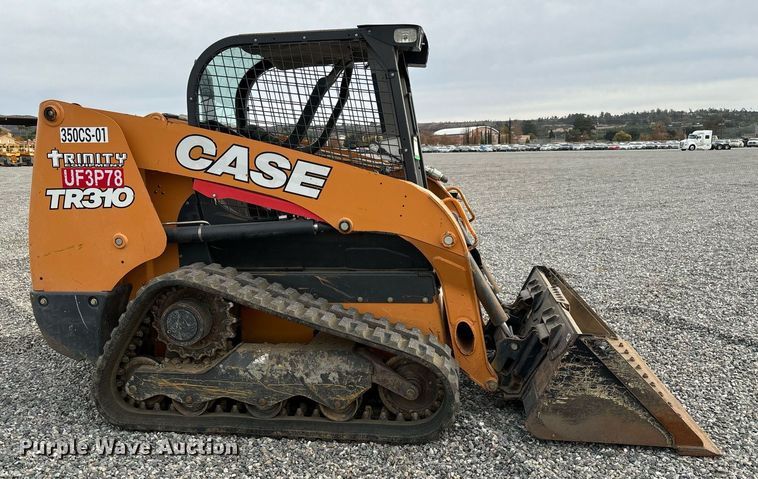 image for item YA0176 2018 Case TR310 tracked skid steer loader
