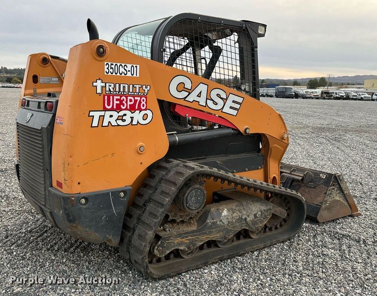 image for item YA0176 2018 Case TR310 tracked skid steer loader