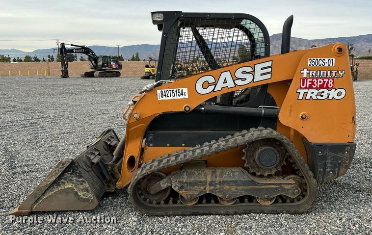 image for item YA0176 2018 Case TR310 tracked skid steer loader