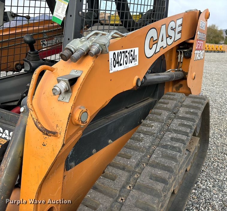 image for item YA0176 2018 Case TR310 tracked skid steer loader