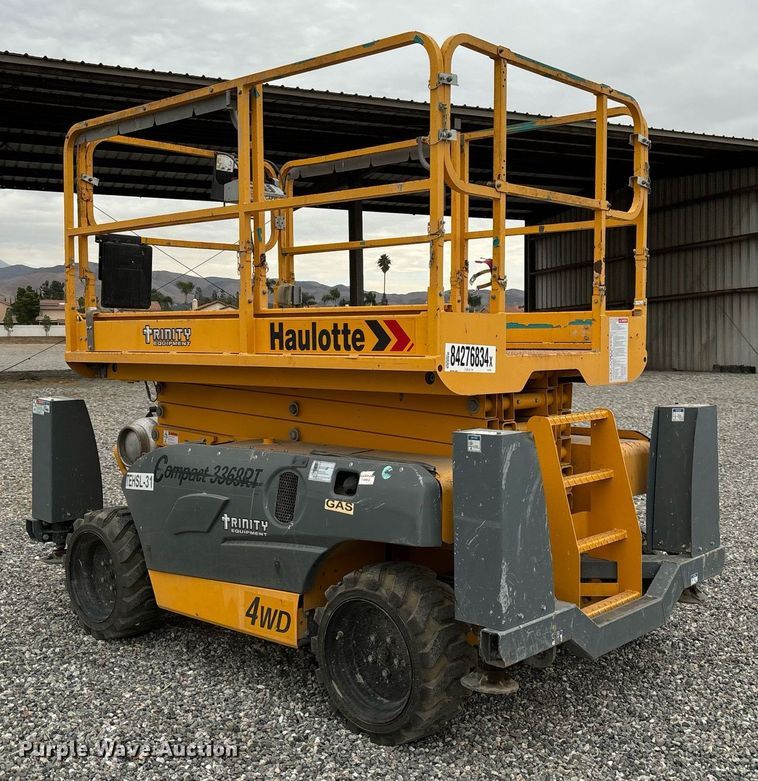 image for item YA0179 2018 Haulotte Compact 3368RT scissor lift