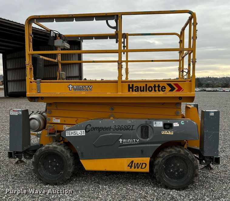 image for item YA0179 2018 Haulotte Compact 3368RT scissor lift