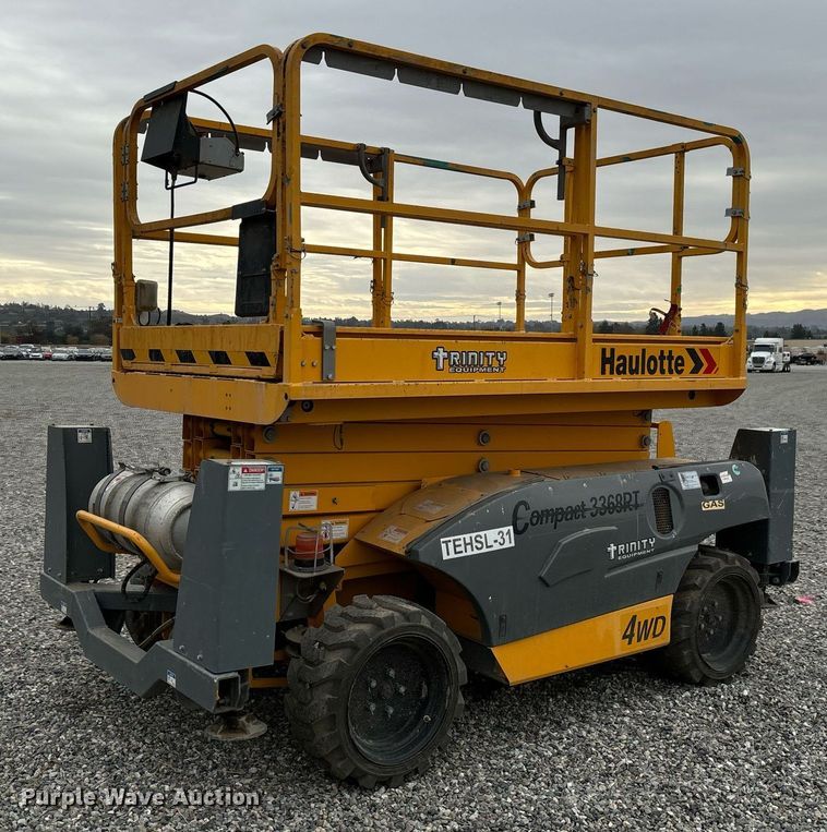 image for item YA0179 2018 Haulotte Compact 3368RT scissor lift