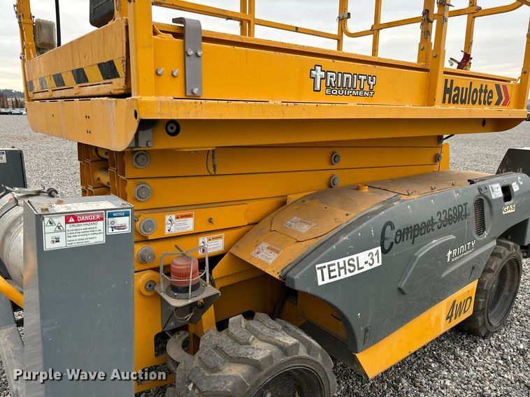 image for item YA0179 2018 Haulotte Compact 3368RT scissor lift