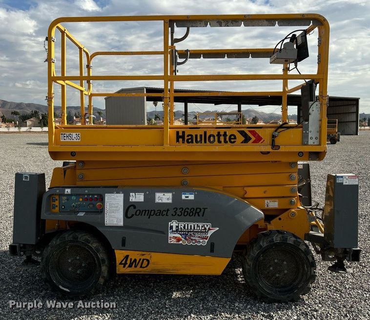 image for item YA0180 2019 Haulotte Compact 3368RT scissor lift
