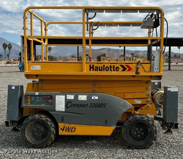 image for item YA0181 2019 Haulotte Compact 3368RT scissor lift