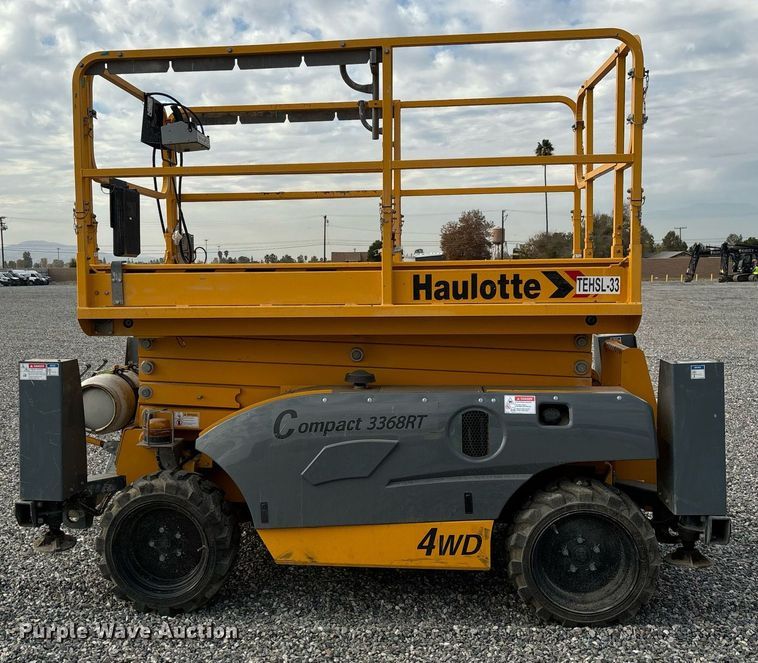 image for item YA0181 2019 Haulotte Compact 3368RT scissor lift
