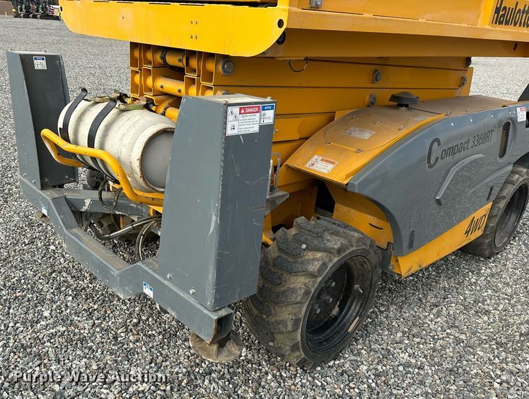 image for item YA0181 2019 Haulotte Compact 3368RT scissor lift