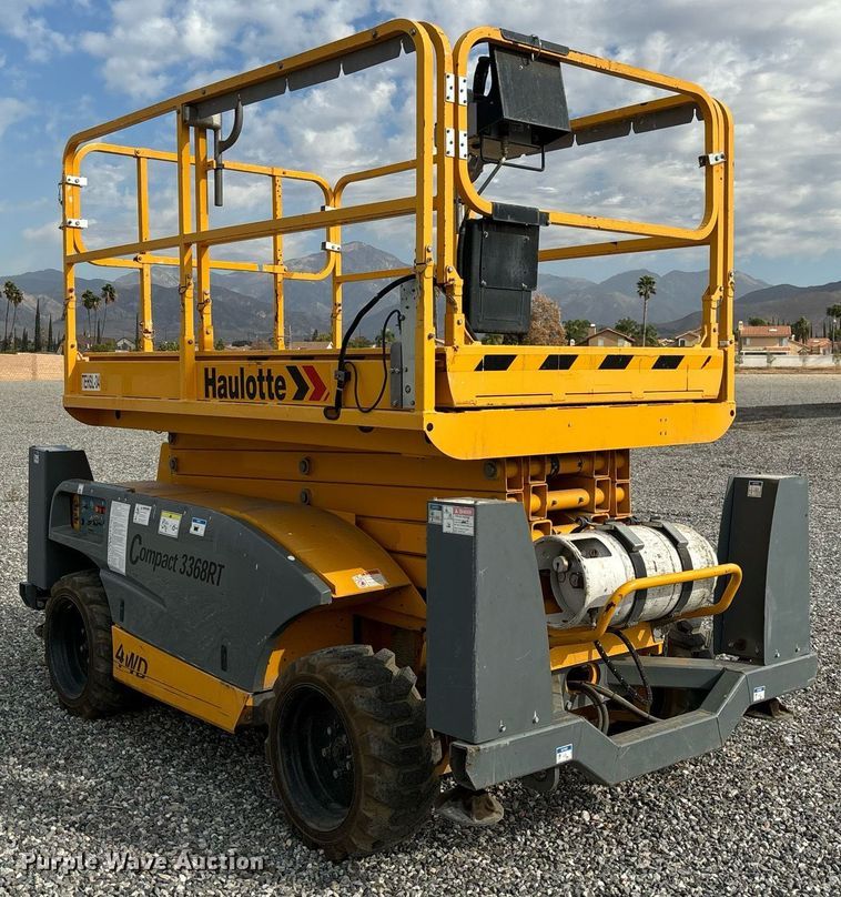 image for item YA0182 2019 Haulotte Compact 3368RT scissor lift