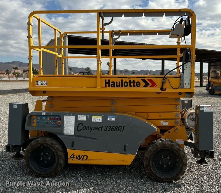 image for item YA0182 2019 Haulotte Compact 3368RT scissor lift