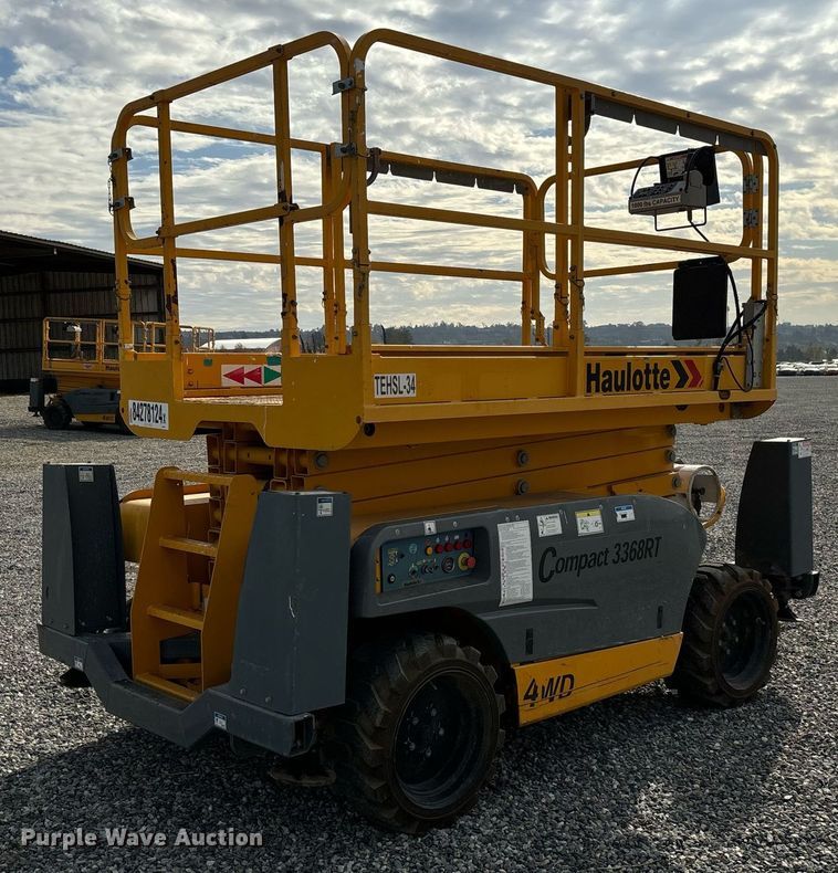 image for item YA0182 2019 Haulotte Compact 3368RT scissor lift