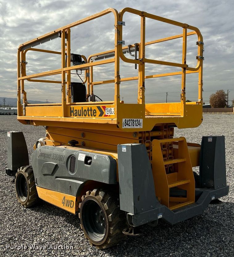image for item YA0182 2019 Haulotte Compact 3368RT scissor lift