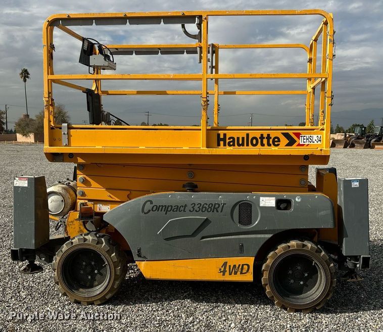 image for item YA0182 2019 Haulotte Compact 3368RT scissor lift