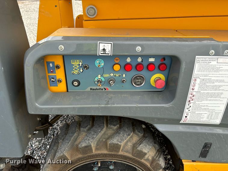 image for item YA0182 2019 Haulotte Compact 3368RT scissor lift