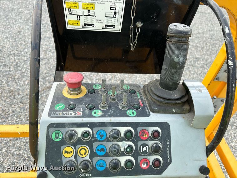 image for item YA0182 2019 Haulotte Compact 3368RT scissor lift