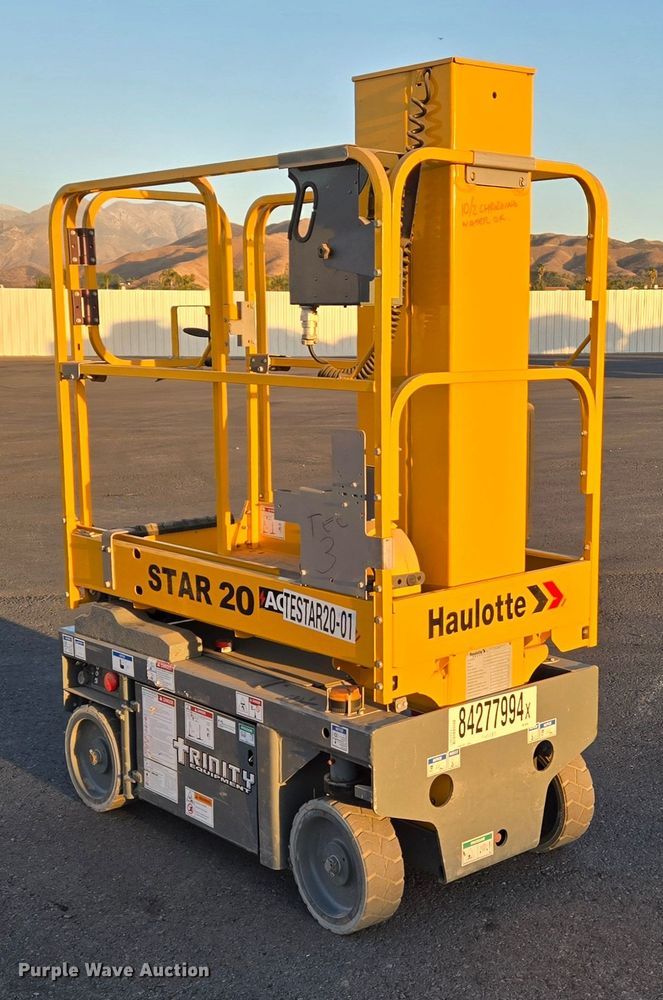 image for item YA0187 2019 Haulotte Star 20 AC E vertical lift