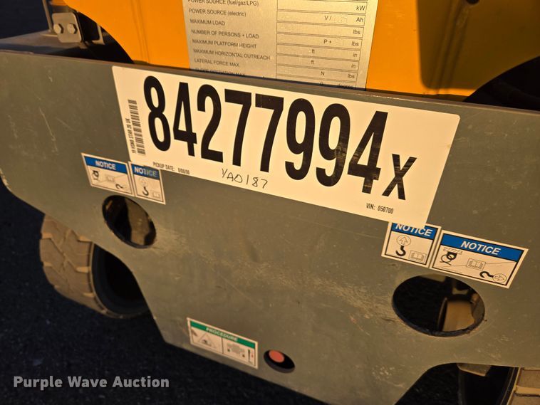 image for item YA0187 2019 Haulotte Star 20 AC E vertical lift