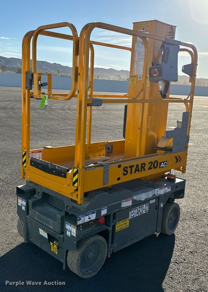 image for item YA0188 2019 Haulotte Star 20 AC E vertical lift