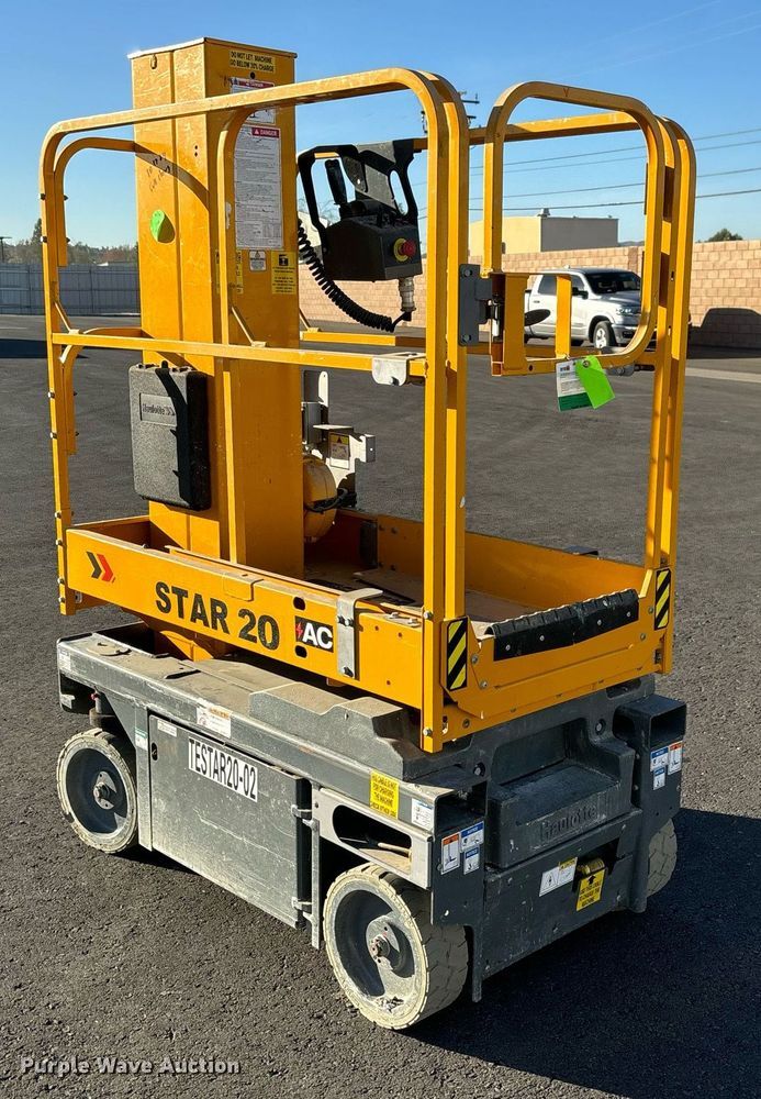 image for item YA0188 2019 Haulotte Star 20 AC E vertical lift