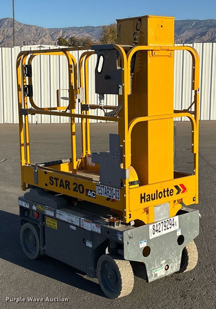 image for item YA0189 2019 Haulotte Star 20 AC E vertical lift