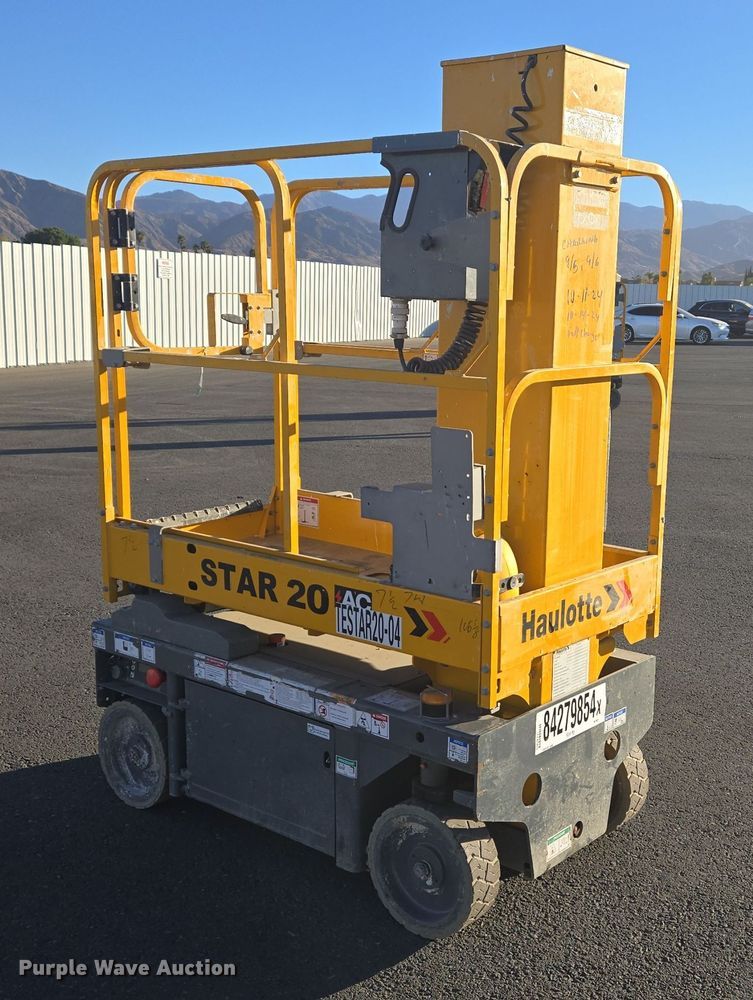 image for item YA0190 2019 Haulotte Star 20 AC E vertical lift