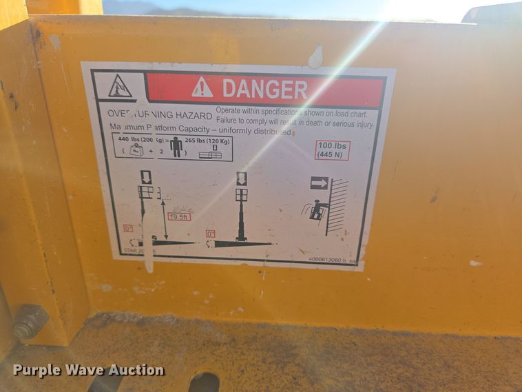 image for item YA0190 2019 Haulotte Star 20 AC E vertical lift