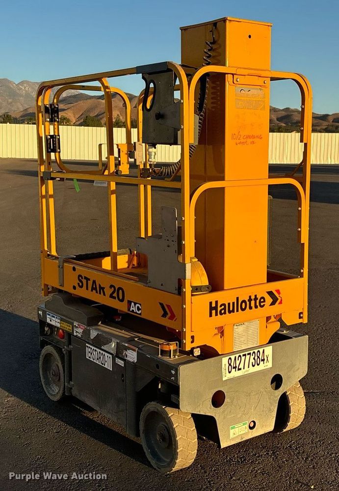 image for item YA0195 2019 Haulotte Star 20 AC E vertical lift