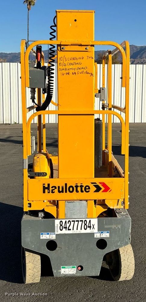 image for item YA0196 2019 Haulotte Star 20 AC E vertical lift