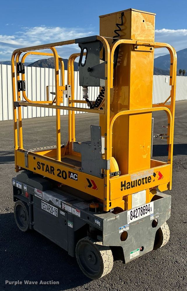 image for item YA0198 2019 Haulotte Star 20 AC E vertical lift