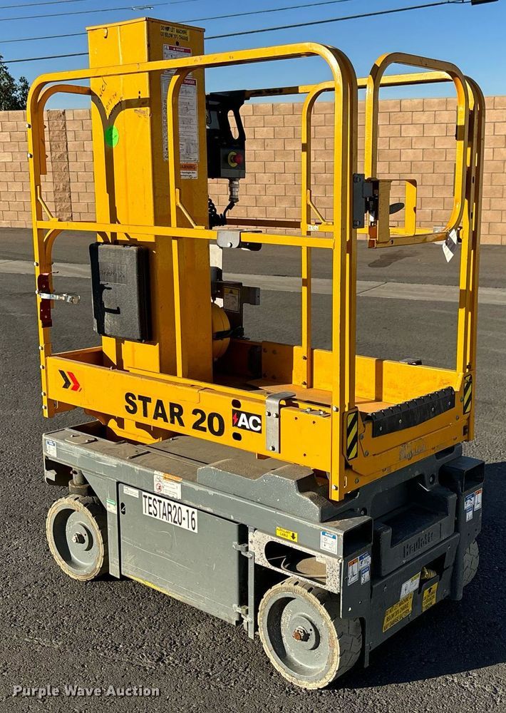 image for item YA0198 2019 Haulotte Star 20 AC E vertical lift