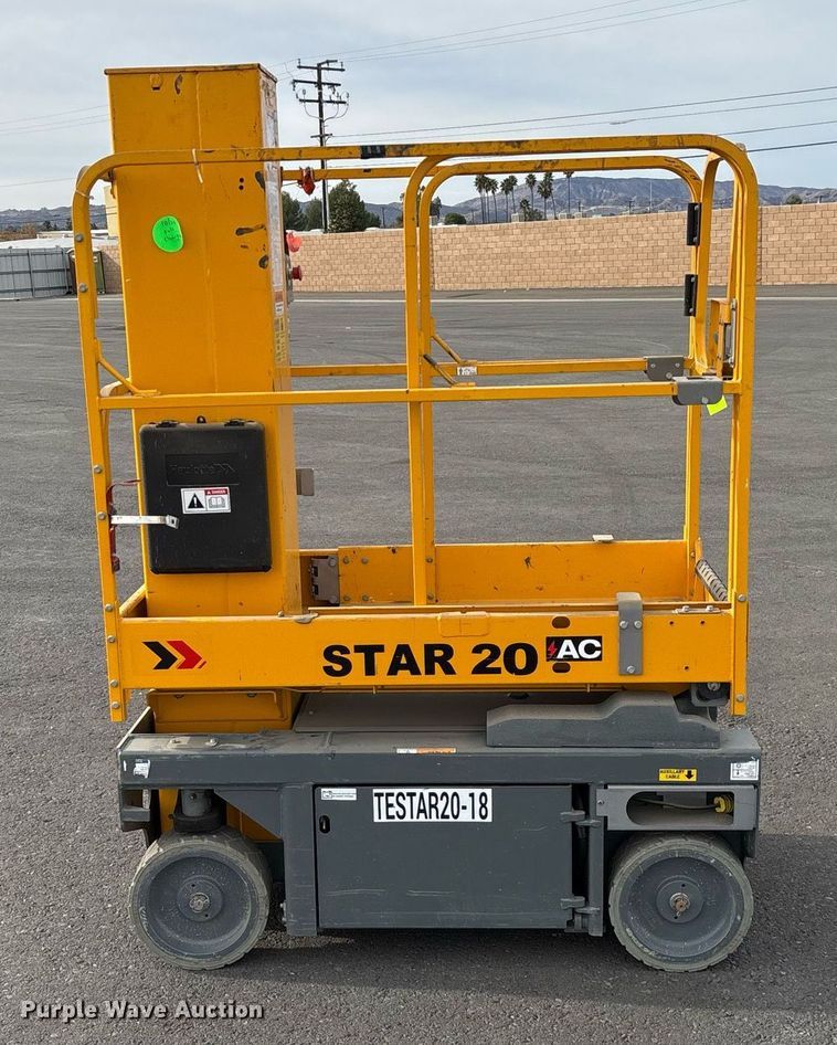 image for item YA0200 2019 Haulotte Star 20 AC E vertical lift