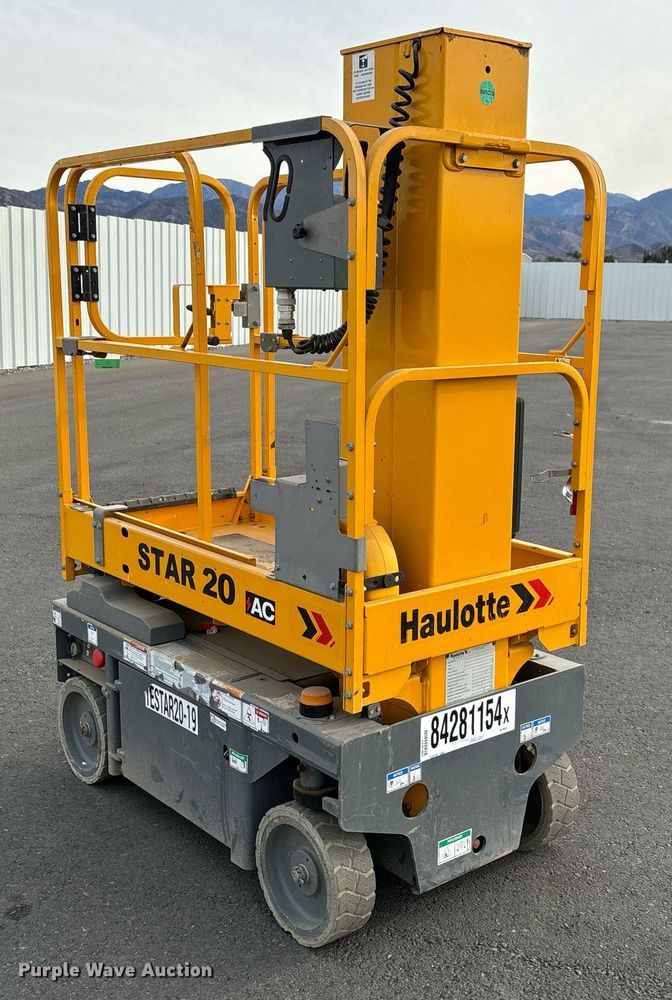 image for item YA0201 2019 Haulotte Star 20 AC E vertical lift