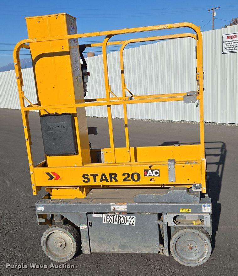 image for item YA0202 2019 Haulotte Star 20 AC E vertical lift