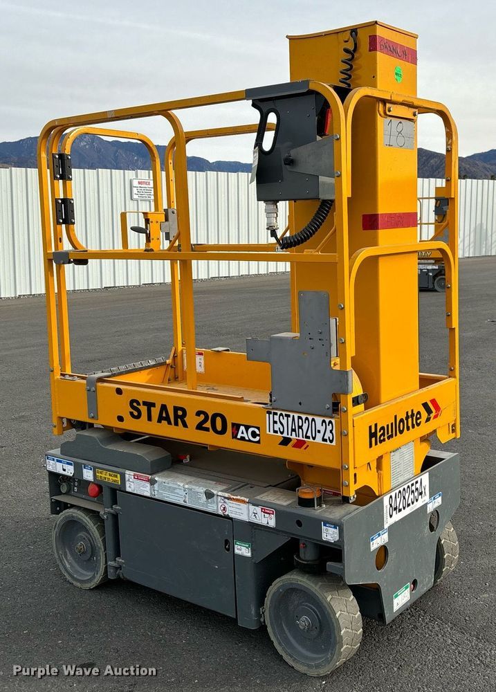 image for item YA0203 2019 Haulotte Star 20 AC E vertical lift