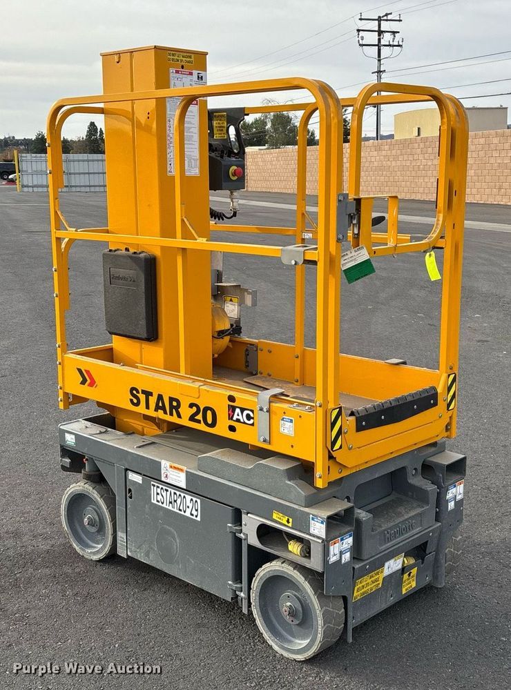 image for item YA0207 2019 Haulotte Star 20 AC E vertical lift