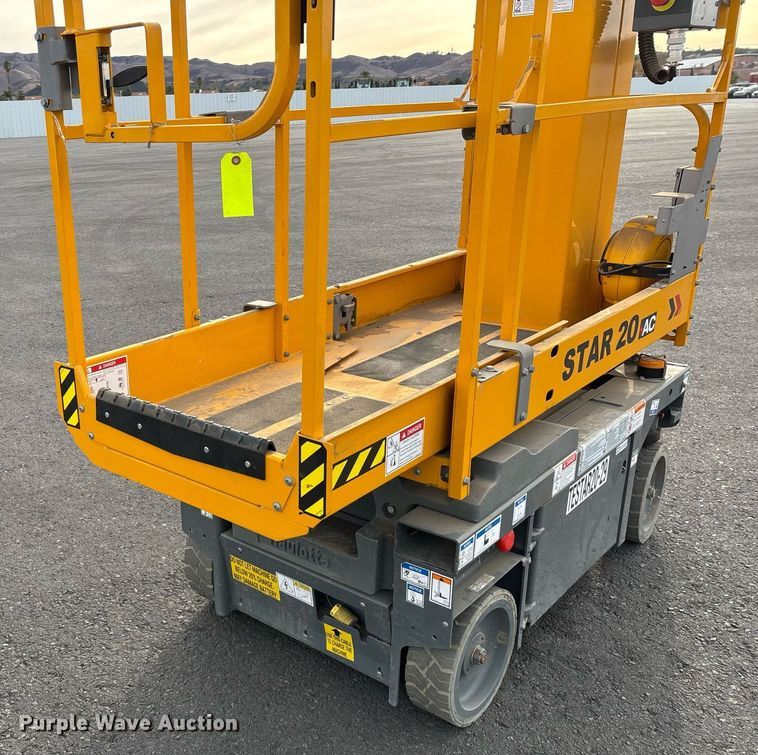 image for item YA0207 2019 Haulotte Star 20 AC E vertical lift