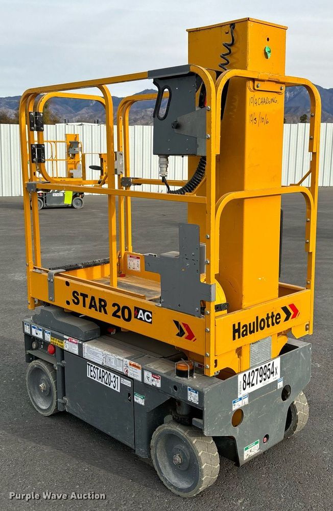image for item YA0209 2019 Haulotte Star 20 AC E vertical lift