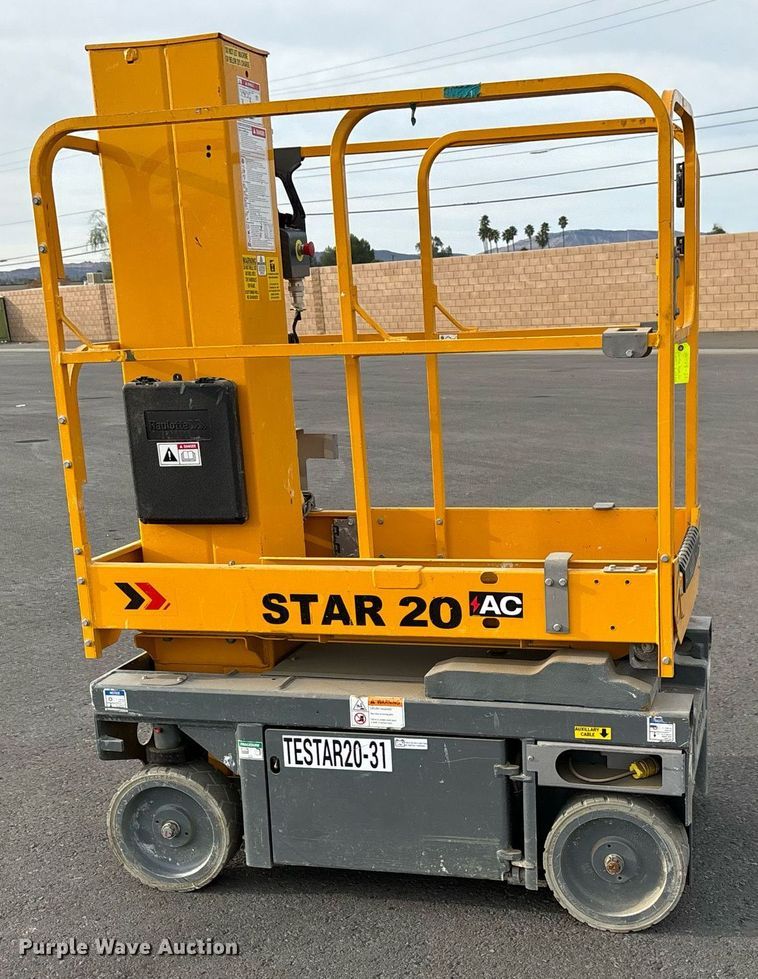 image for item YA0209 2019 Haulotte Star 20 AC E vertical lift