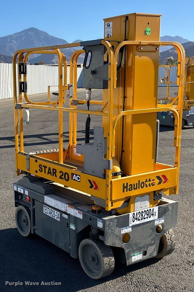 image for item YA0211 2020 Haulotte Star 20 AC E vertical lift