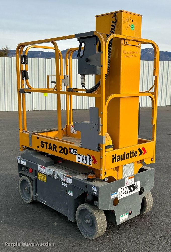 image for item YA0212 2019 Haulotte Star 20 AC E vertical lift